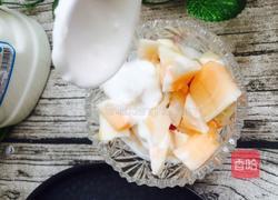 哈密瓜酸奶西米露的做法图解11