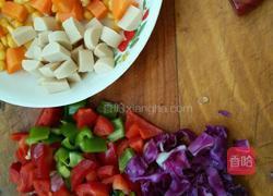 彩椒玉米炒饭的做法图解3