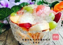 哈密瓜酸奶西米露的做法图解12