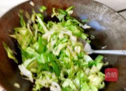辣炒包菜的做法图解4