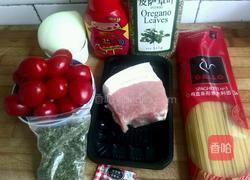 圣女果意面的做法图解1