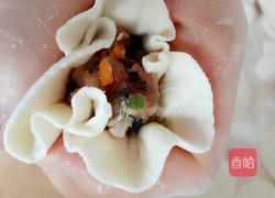 开口烧麦~胡萝卜木耳鲜肉馅的做法图解14