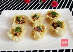 开口烧麦～胡萝卜木耳鲜肉馅的做法图解18