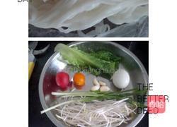 简单炒粉的做法图解1