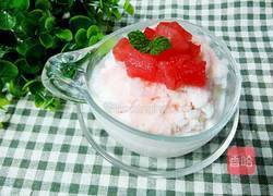 西瓜绵绵冰的做法图解9