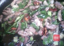 芹菜绿豆芽炒肉丝的做法图解5