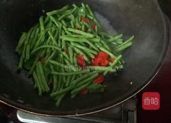 彩椒炒豇豆的做法图解4