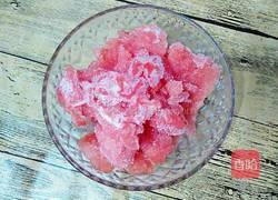 西瓜牛奶冰的做法图解3