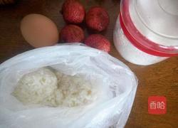 荔枝酒酿煮蛋的做法图解1