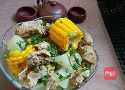 萝卜玉米骨头汤的做法图解9