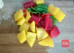 彩椒孜然馒头的做法图解2