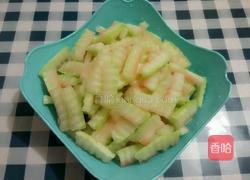清炒西瓜皮的做法图解4