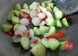 荔枝炒丝条的做法图解6