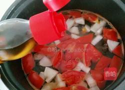 西红柿萝卜汤的做法图解5