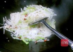 酸辣白萝卜丝的做法图解9