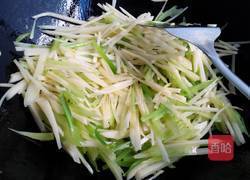素炒芹菜土豆丝的做法图解5