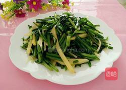 清炒韭菜段的做法图解6