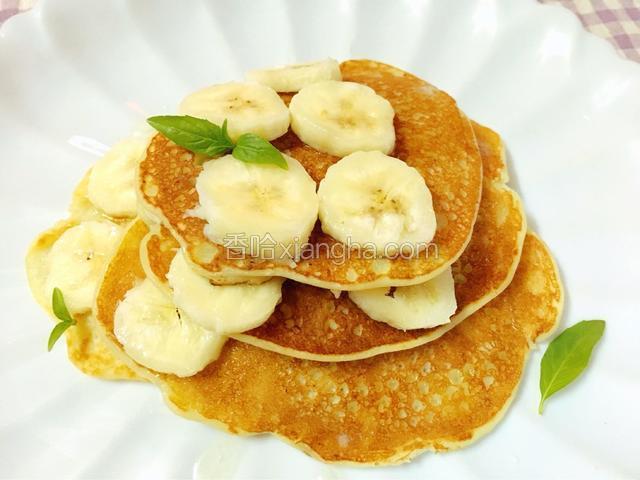 香蕉美式煎饼