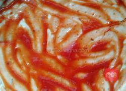 彩椒鲜虾披萨的做法图解2