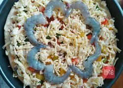 彩椒鲜虾披萨的做法图解5