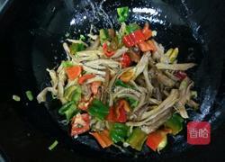 彩椒炒鸡丝的做法图解8