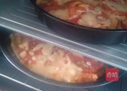 哈密瓜番茄披萨的做法图解9