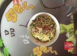 豆芽炒肉丝的做法图解4