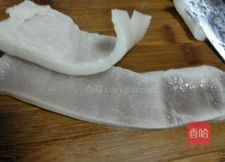 彩椒炒猪皮的做法图解4