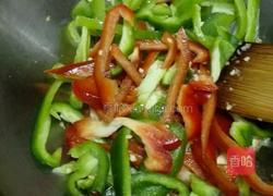 彩椒炒猪皮的做法图解8