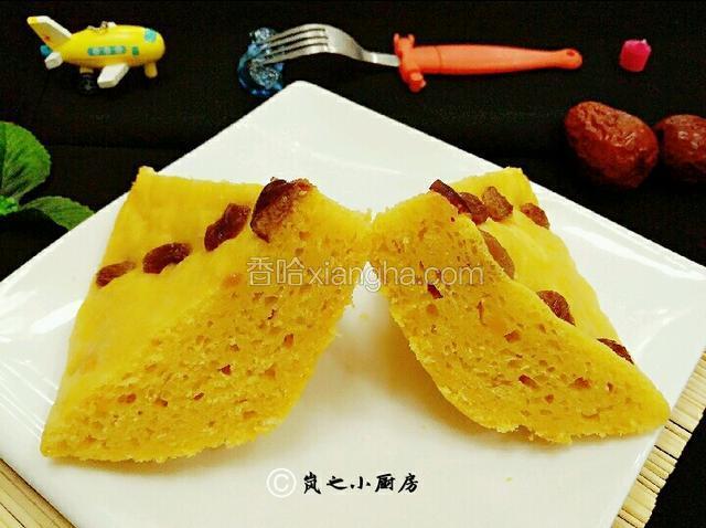 南瓜奶味马拉糕