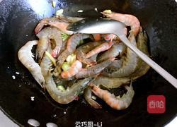 卷心菜炒大虾的做法图解8