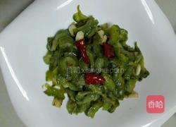 蚝油苦瓜的做法图解8