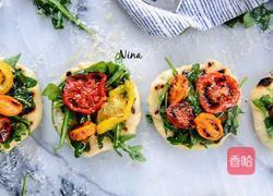 迷你版烤圣女果披萨的做法图解8