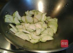 水瓜炒肉丝的做法图解3