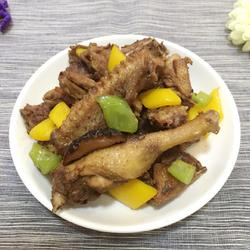 彩椒炒鸭肉的做法[图]