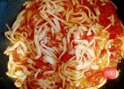 番茄海鲜菇的做法图解4