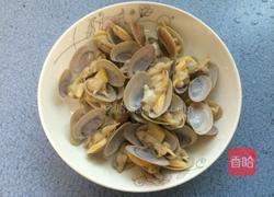 彩椒炒花甲的做法图解5