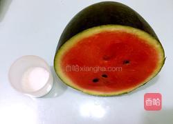 西瓜冰沙的做法图解1