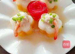 花样白萝卜酿虾球的做法图解20