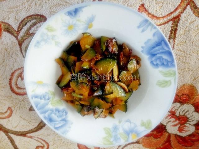 清炒南瓜片