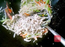 白萝卜丝炒肉丝的做法图解16