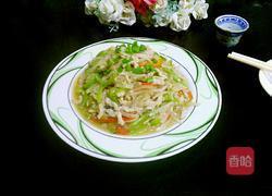 白萝卜丝炒肉丝的做法图解18