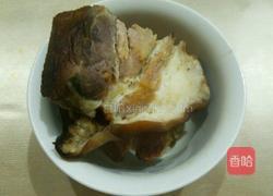 彩椒炒腊肉的做法图解1