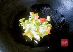 双椒炒猪血的做法图解5