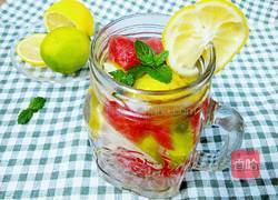 西瓜檸檬氣泡飲的做法圖解12