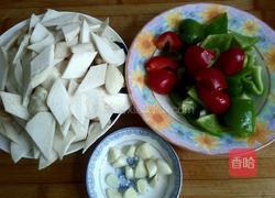 彩椒爆炒杏鲍菇的做法图解2