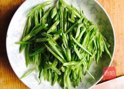 清炒刀豆的做法图解2