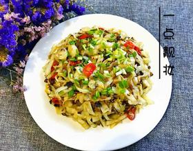 梅干菜炒卷心菜[图]