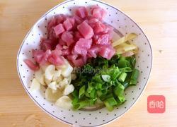 彩椒炒虾仁油菜的做法图解3