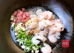 彩椒炒虾仁油菜的做法图解8